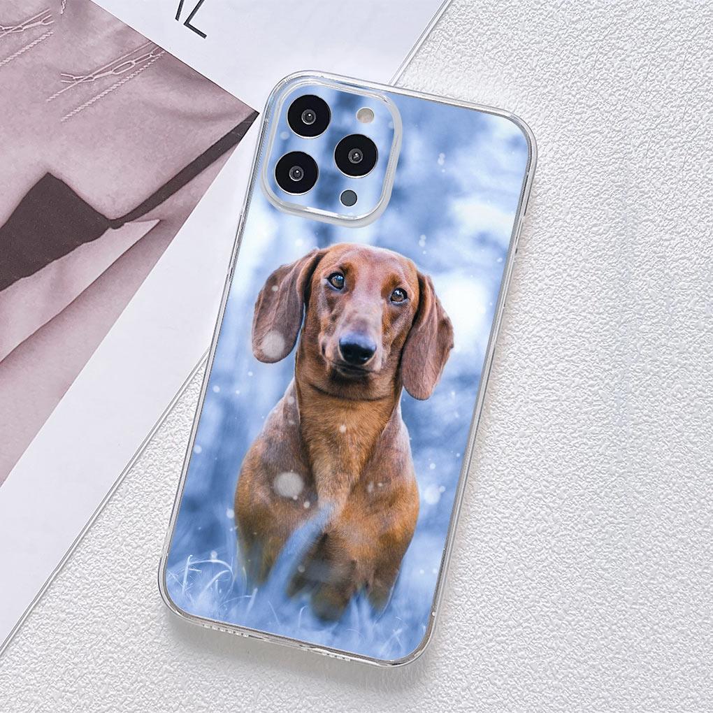 Dachshund Dog Cover Phone Case for Motorola Moto G13 G14 G53 G54 G62 G72 G82 G84 E13 E20 G42 G32 G23 G22 Funda Soft Casing