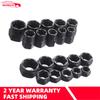 10Pcs/Set Damaged Bolts Nuts Screws Remover Extractor Removal Tools Set (9-19mm) Threading Tool Kit Black Nuts With 4 Styles