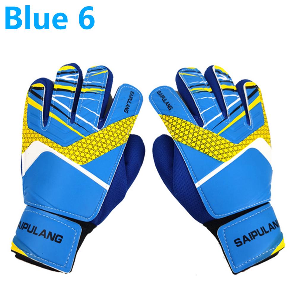 Gants de Protection des Mains de Gardien de But pour Enfants Anti-Collision PU Gants d'Entraînement de Football Antidérapants Résistants à l'Usure Accessoires de Sport
