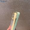 Candy Colored Border HD Transparent Acrylic case for iPhone 17 Air 16 Pro 15 14 13 12 11 Pro Max Shockproof Bumper Cover Funda