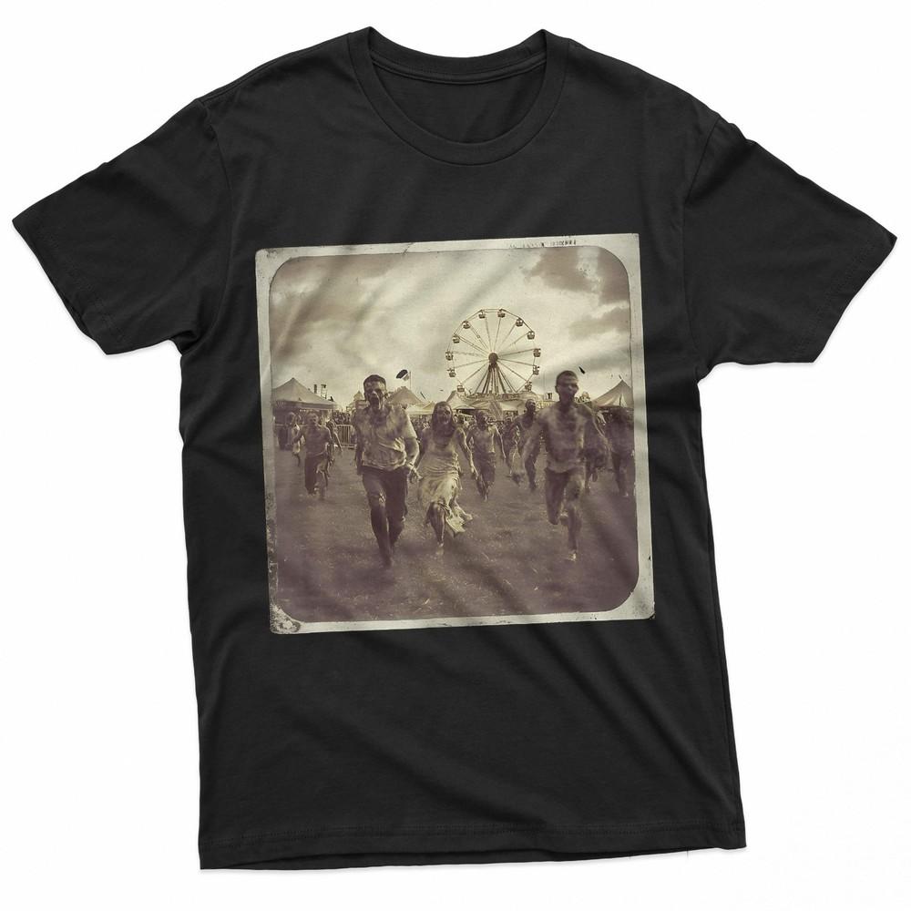 Creepy Carnival Funfair Horror Zombie TShirt Unisex T-Shirt S