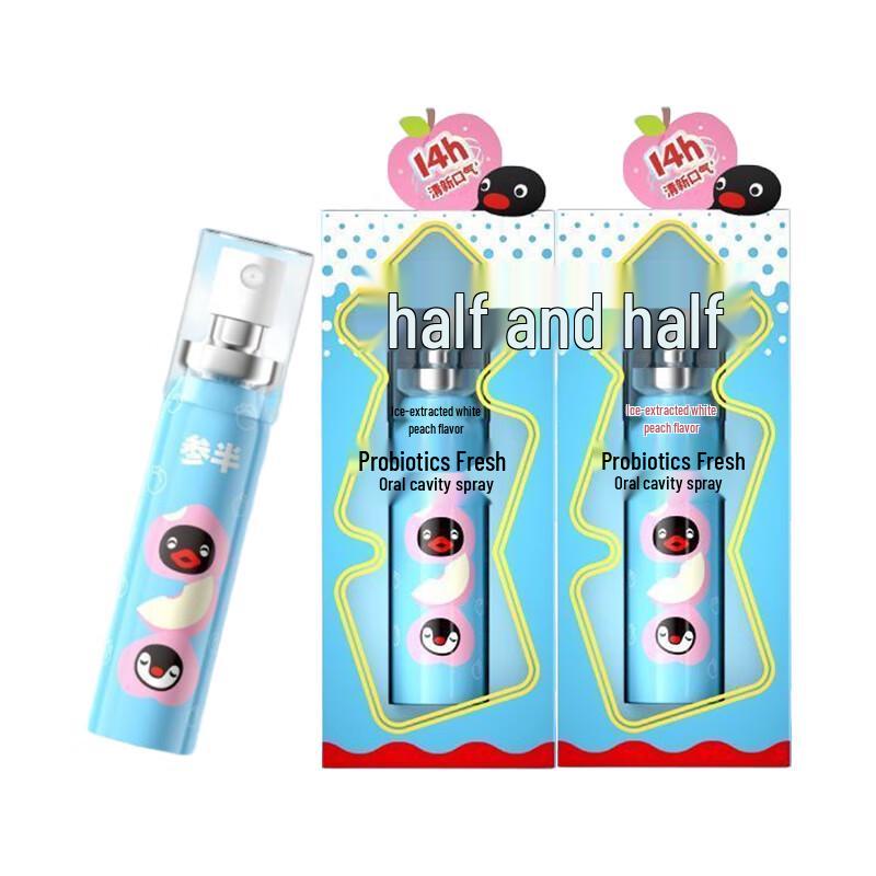 CanBan Probiotic Oral Spray - Iced White Peach (2-Pack)