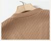 Machine washable seamless 100% wool V-neck women's base layer cardigan - elegant, slimming innerwear top BN675.