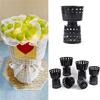 Plastic Flower Packaging Liner Plant Stand Stands Packing Material Fixing Bouquet Base Arrangement Floral Supplies