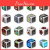 Minecraft Clock Alarm Led Night Light Colourful Changing Decoration Desktop