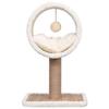 Cat Tree - vidaXL - Seagrass - 56 Cm - Top Tunnel - Hanging Toy