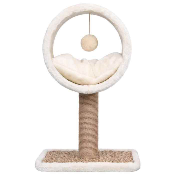 Cat Tree - vidaXL - Seagrass - 56 Cm - Top Tunnel - Hanging Toy