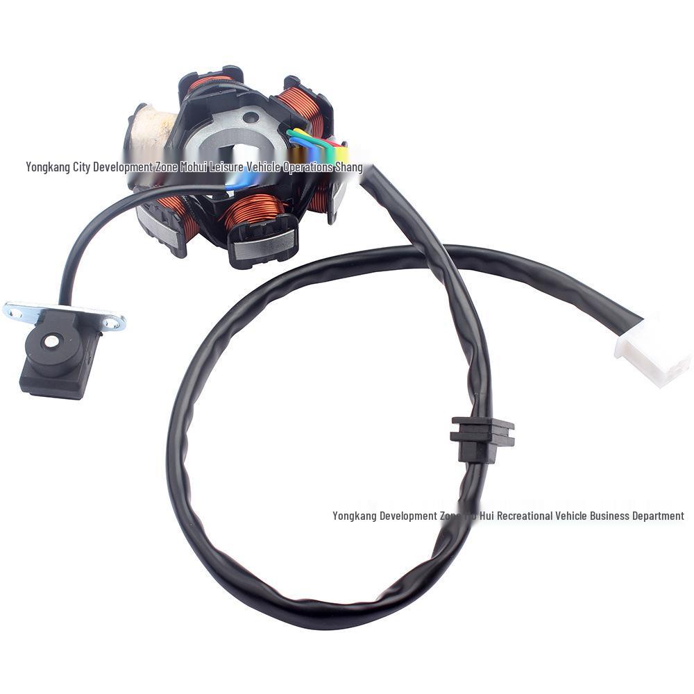 GY6 50-150CC Four-Wheeled Skateboard Scooter ATV with Six-Pole Coil Motor Stator