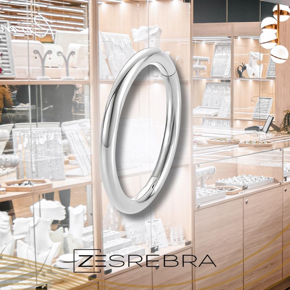 Clicker Piercing Earring Stainless Steel Helix Lobe 1.0/