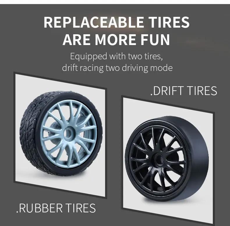 Nowy Samochód Wyścigowy Driftowy z Napędem na Cztery Koła Sterowany Pilotem, Wysokiej Prędkości, Sterowany Pilotem 2.4G, Model Symulacyjny Samochodu GTR, Zabawki dla Dzieci Chłopców, Wiele Modeli