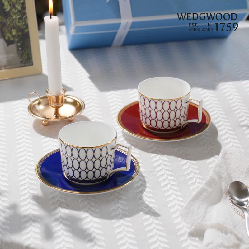 Wedgwood Golden Age Bone China Mug & Saucer Set