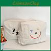 Charming Unisex Kids Smile Face Canvas Bag Perfect For Kindergarten And Daily Use
