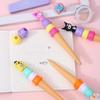 36Pcs Pompom Purin Sanrio Cute Family Neutral Pen High-value Macaron Color Ice Cream Styling Pen for Girls Cartoon Pen Stationery 0.5mm Black My Melod