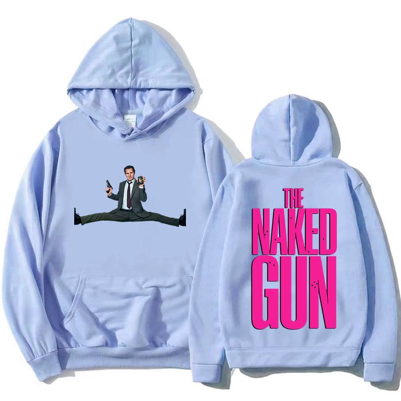 The Naked Gun Movie Hoodies Long Sleeve Fashion Hooded Sweatshirts Casual Autumn Fleece Female Pullovers Film Graphic Print Tops