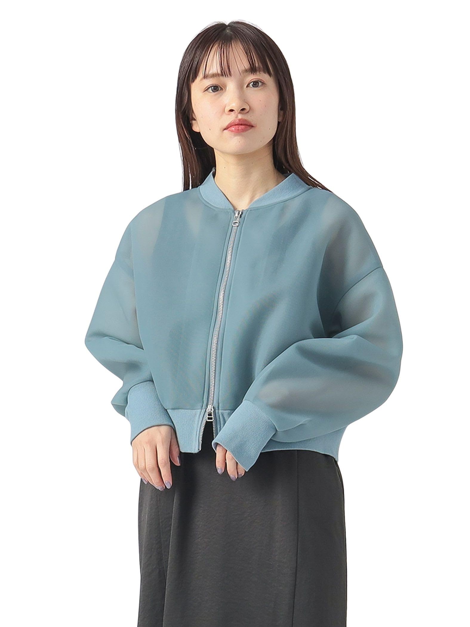 

Beams Heart Прозрачный картонный женский блузон одного размера, SAX,