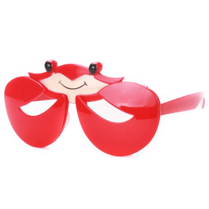 Funny Flipping Crab Glasses Frame Halloween Costume Accessories For Men Women Kid Adult Wedding Birthday Celebration
