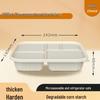 Xinran Disposable 5-Compartment Corn Starch Meal Box