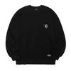 EIGHTVOLUME Ev T Patch Oversized Sweatshirt (Black)