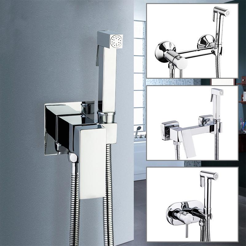 High Quality Handheld Bidet Toilet Sprayer Kit HOT and COLD Bathroom Bidet Sprayer Set