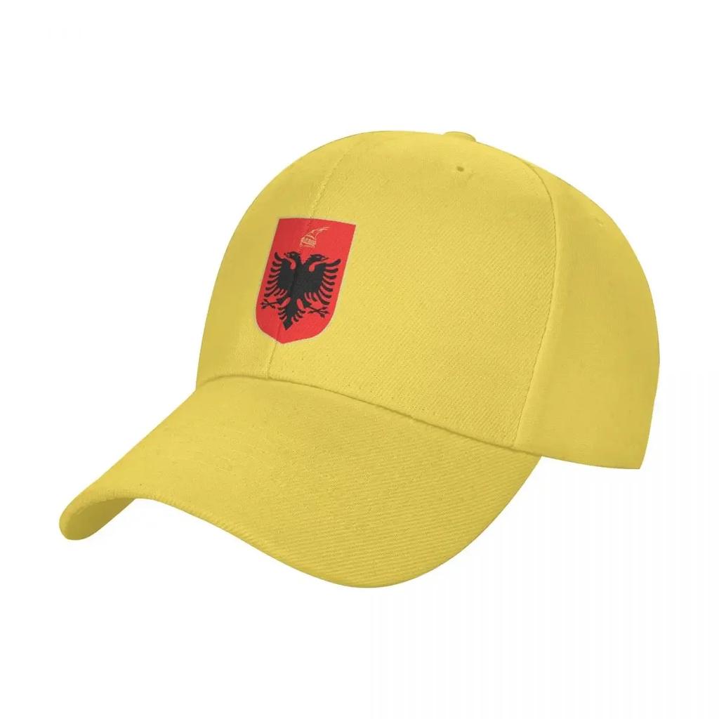 Albania Coat of Arms Baseball Cap Designer Hat Vintage Womens 2025 Mens