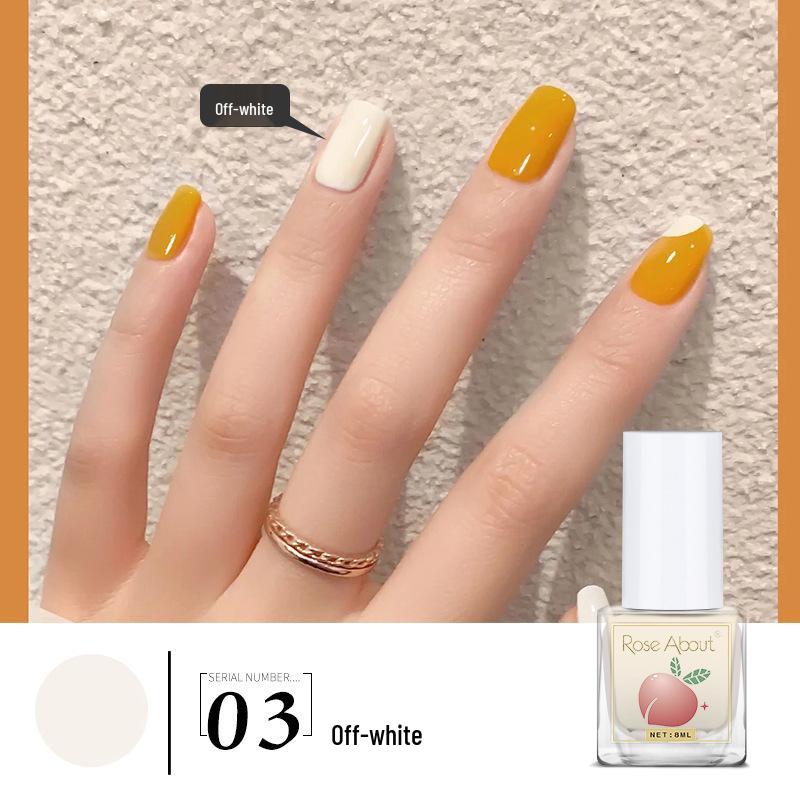 Eco-Friendly Peelable Water-Based Nude Nail Protector Polish