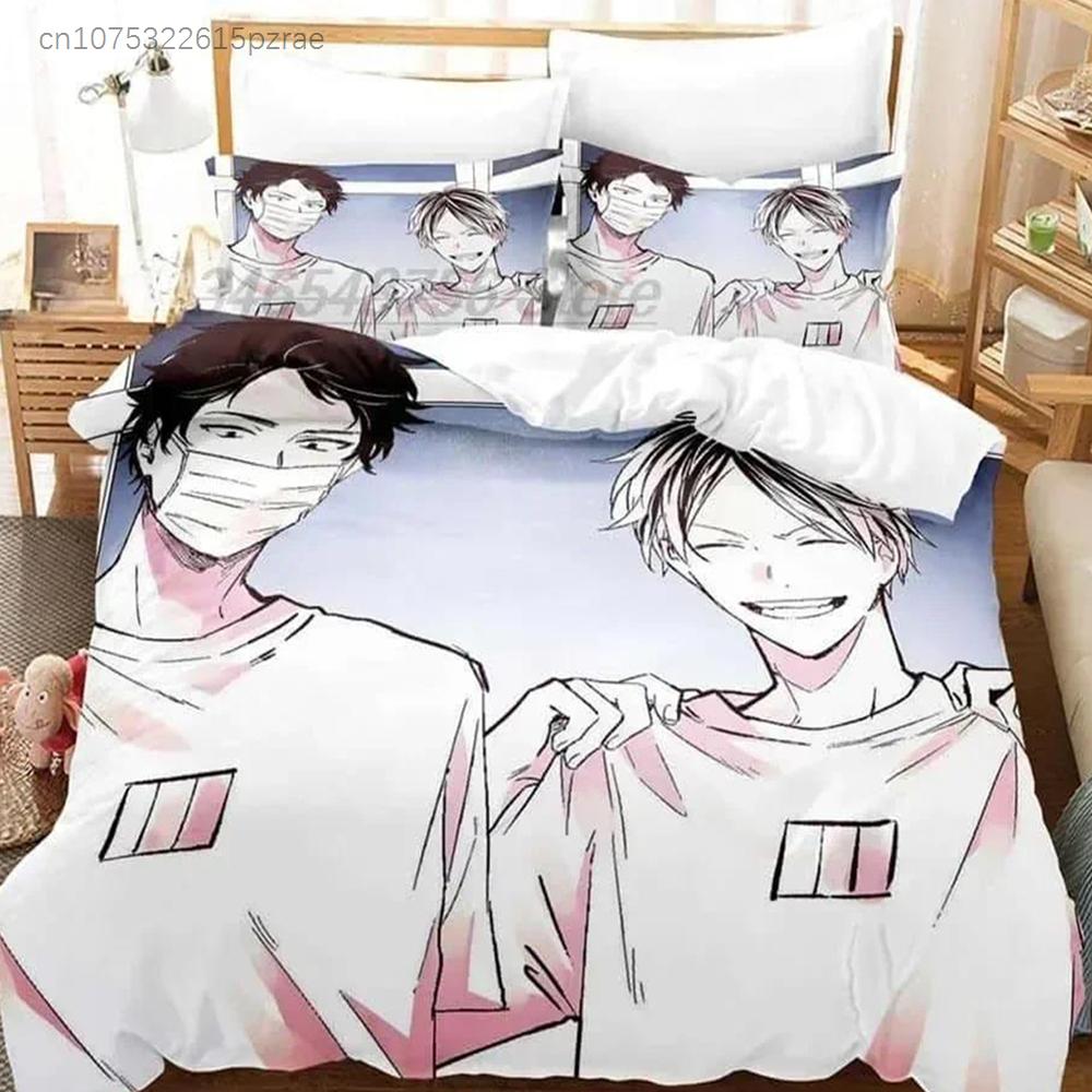 3D Print Cartonn Given Bedding Set Printed Bed Set With Pillowcase Bed Duvet Cover Soft Queen King Size Bedclothes Home