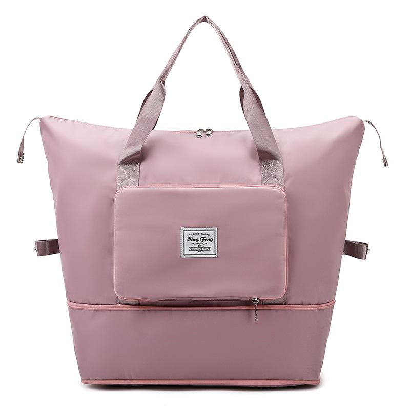 Składana torba podróżna o dużej pojemności z separacją na mokre i suche, torba na basen, jogę, fitness, bagaż studencki i na krótkie podróże