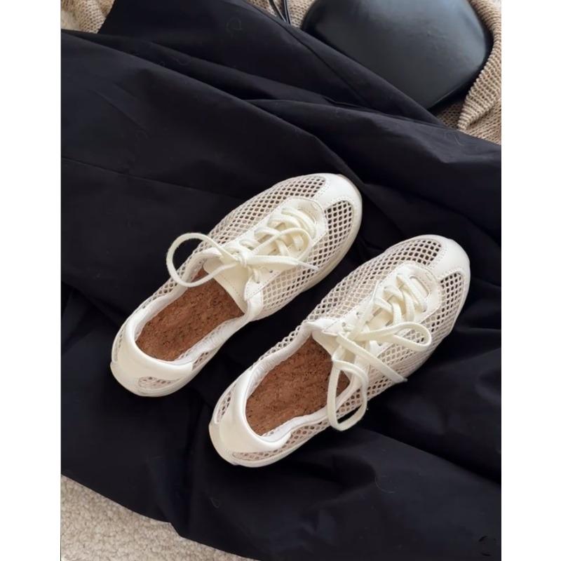 

Flat bottom women s new summer mesh breathable thin casual sports shoes light and versatile 40