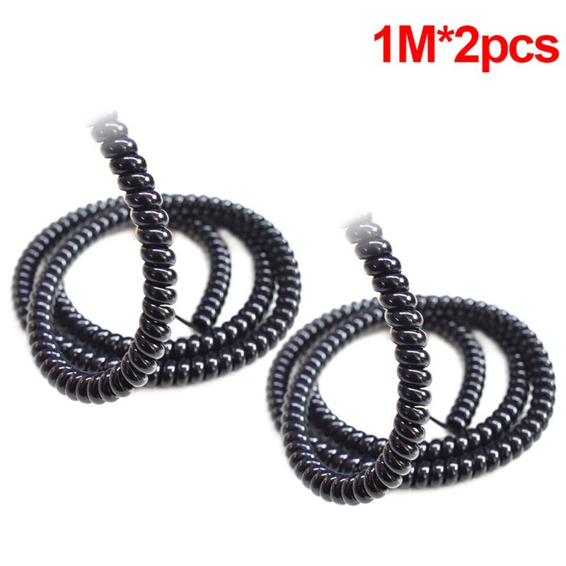 1/2PCS Bicycle Harness Winding Tube TPU Protective Sleeve for E-Bike Brake Wire Cable Organizer Spiral Wrap Portable Line Cover