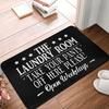 Laundry Room Front Door Mat Anti-Slip Indoor Quick Dry  Doormat Living Room  Entrance Rug Carpet