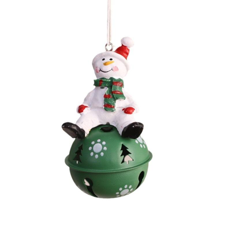 Hot Selling Christmas Ornament Iron Ornaments Christmas Decoration Mailbox Bells