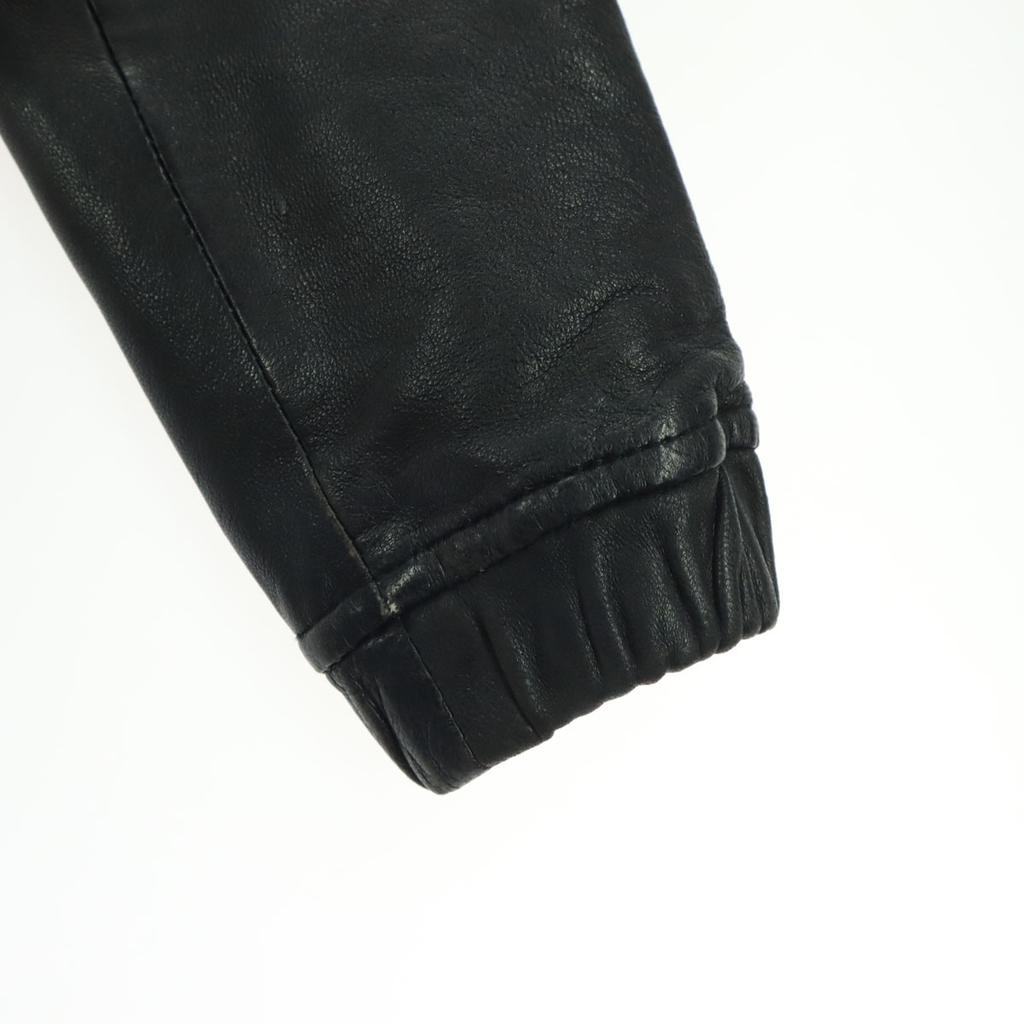 Jewel Changes Long Sleeve Leather Single Riders Jacket 38 Sheep Leather Women Used