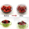 Reusable Disposable Food Cover Plastic Wrap Durable Elastic Food Lids for Bowls Elastic Plate Covers For Kitchen Food Saver Bag