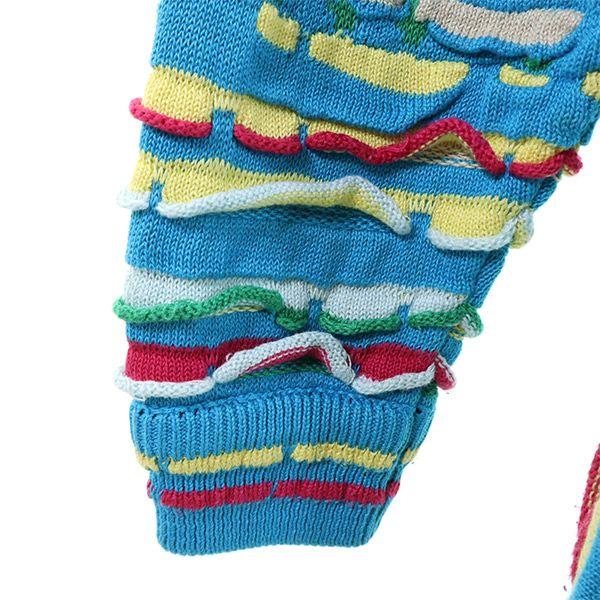 COOGI 90s Old 3D Overall handle Long sleeve cotton sweater S knit Men's Used