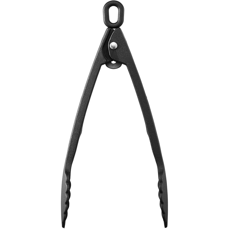 [Mini Size] Thermos Nylon Tongs, Black, Kitchen Tool KT-T002 BK