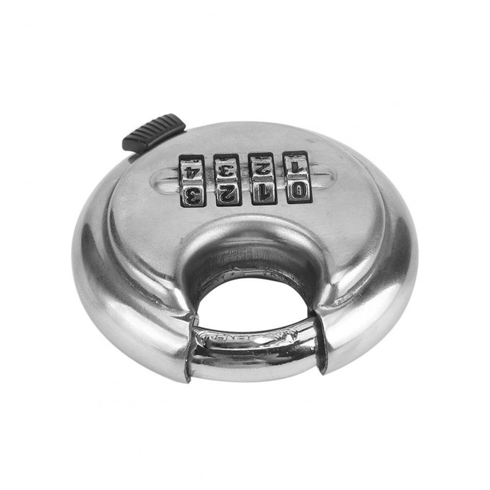 70mm 4-Digit Combo Disc Lock Stainless