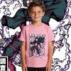Aot Levi Anime Print Kids Cotton T Shirt Boys Girls Casual Short Sleeve Soft Breathable Summer Top Tee
