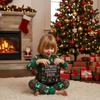 Modern Workout Advent Calendar With 24 Clear Acrylic Boxes Decorative Holiday Decoration For Family Use