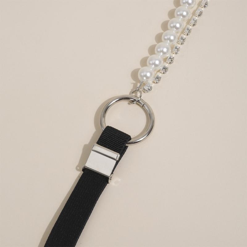 Suspenders for Girls and Women Elastic Wide Adjustable Heavy Strong Pants Clips