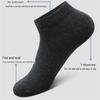 Weiße Low-Cut-Sommersocken für Herren – atmungsaktiv, unsichtbar, desodorierend, schweißabsorbierend