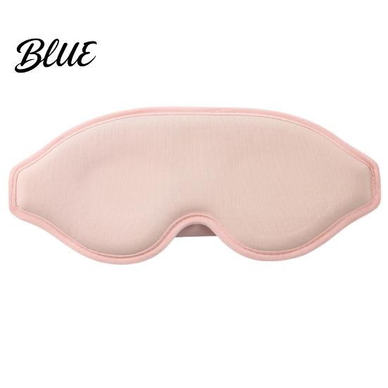Adjustable Eye Cover for Rest Sleep Mask Men Women 3D Blackout Masks with Elastic Strap Side Ergonomic Blindfold Sleepers Light Blocking Sleeping