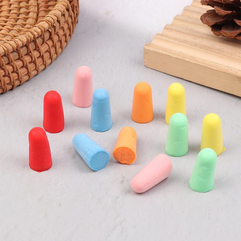 10 Pairs Sponge Earplugs Noise Canceling Sleep Earplugs Noise-Isolating Earplugs Dust Resistant Abrasion Resistant Flexible Work