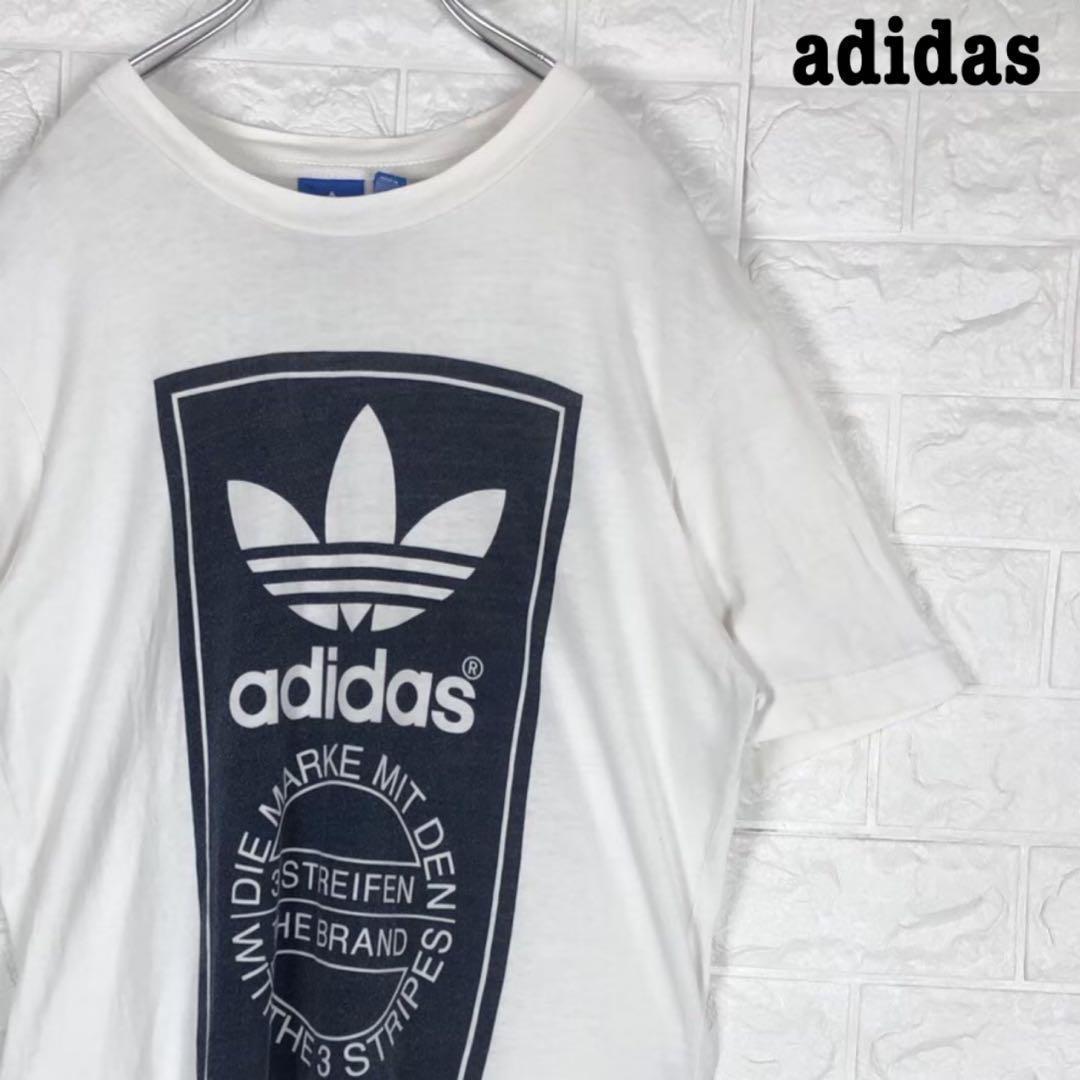 

[USED] Adidas Originals Trefoil Logo T-Shirt with Large Logo