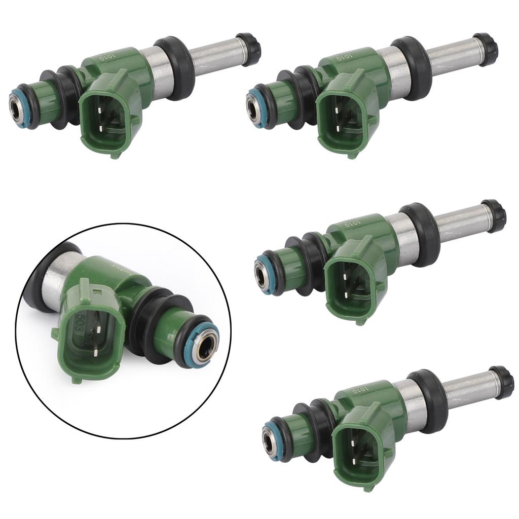 4pcs Fuel Injectors 3B4-13761-00-00 Fit for YAMAHA Grizzly YZ450F 450 550 700