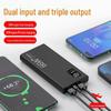 "66W Ultra-Thin 20,000mAh Fast Charging Power Bank with Customizable Logo"
