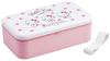 Skater 1000ml Lunch Box with Cutlery and Lunch Made In Sanrio Hello Kitty Watercolor Cosmetics PLB10SF-A Belt, Japan,