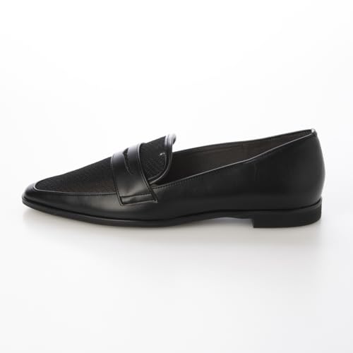 Carino CAUK52017 Dame Loafers, Svart, Størrelse 23.5cm