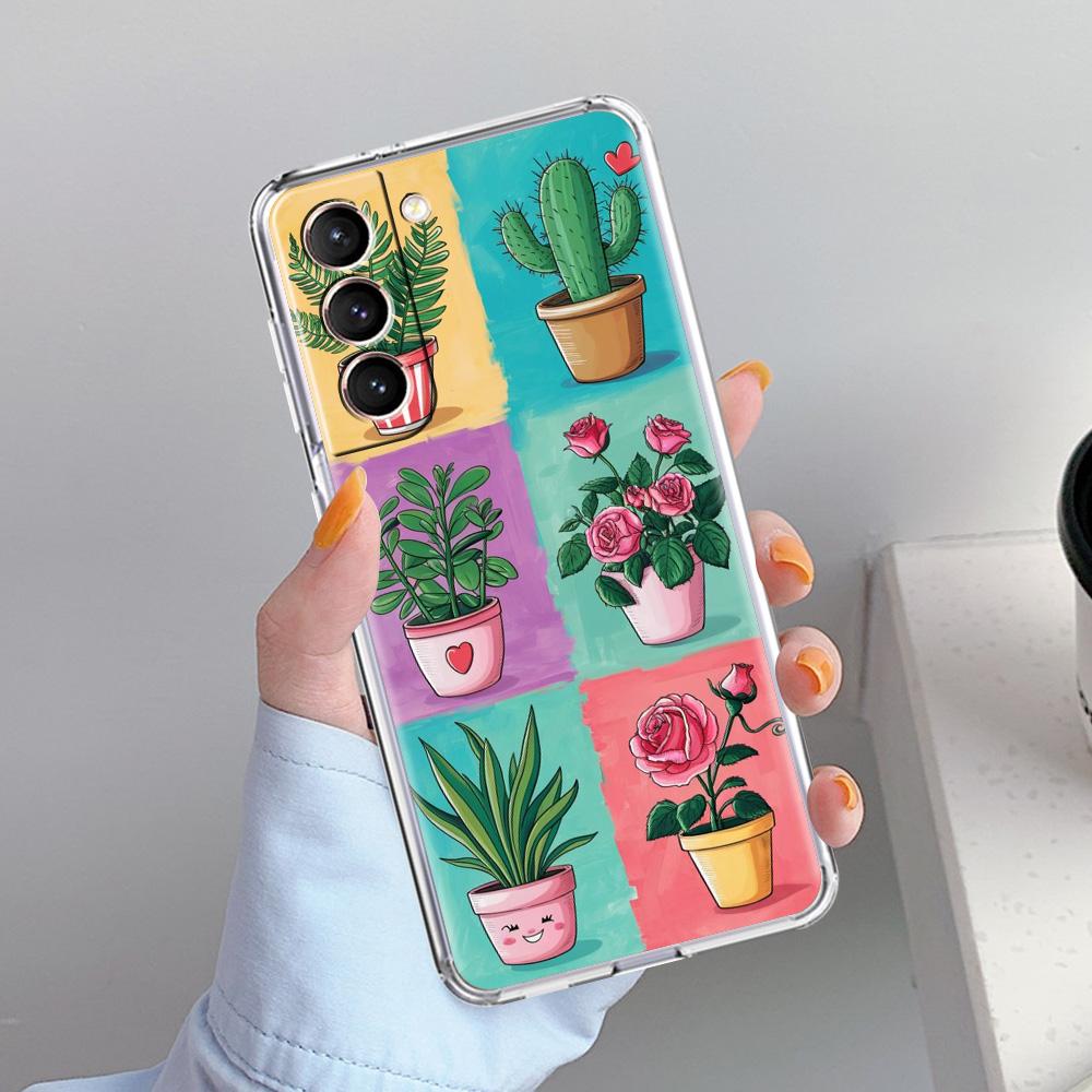 Phone Case For Samsung Galaxy S26 S25 S24 S23 S22 Ultra S20 S21 FE 5G Plus Soft Clear Cover Vintage Stamp Puzzle