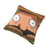 Trendy Seat Bobs Funny B-BurgersDecorations Pillowcases Merch Pillow Covers Zipper Multiple Sizes