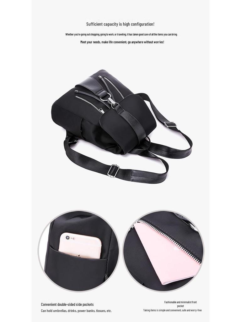 Women's Star Backpack 2020 - Oxford Cloth, Waterproof, Korean Style, Casual, Large Capacity